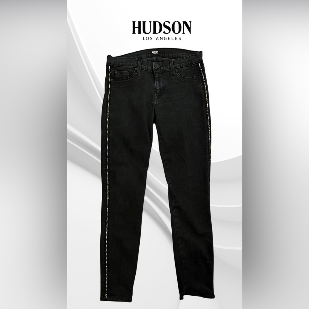 Hudson super skinny crop jeans sz 26